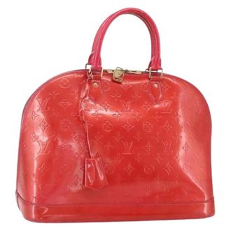 Louis Vuitton Pre-owned Handbags, female, Red, Size: ONE SIZE Pre-owned Vintage Handbag