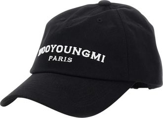 Wooyoungmi Cappellino da baseball ricamato - - Accessories - Uomo - Nero - ONE SIZE