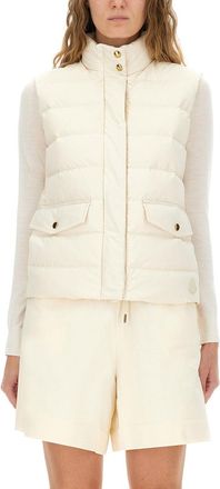 Moncler Besset Down Padded Vest-Donna