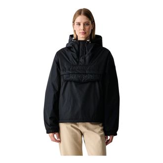 Napapijri Anorak Rainforest Optique - Jackets - Mujer - Negro - XS