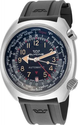 Glycine GL0312 Mens Airman Watch - Silver - One Size