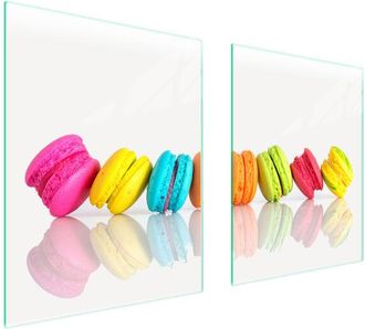 OEM Placa Protectora De Vidrio Para Estufa 85x52 Coloreada