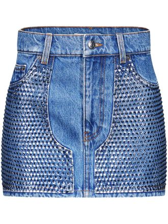 Area Minigonna con decorazione - Blu