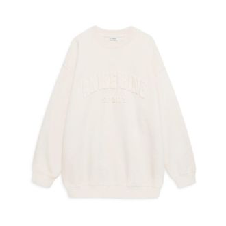 Anine Bing Tyler Sweatshirt - Dames - Sweatshirts - Beige - XS - Hoodies & sweatvesten