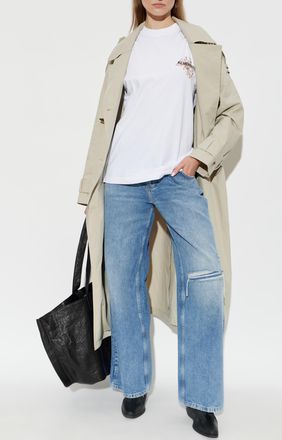 AllSaints T-shirt Valen, Womens, White