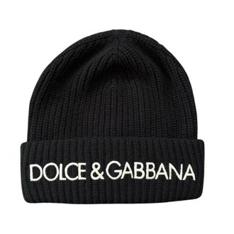 Dolce & Gabbana Accessoires, Heren, Zwart, ONE Size, Beanie