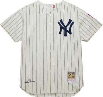 Mitchell & Ness Top Mickey Mantle New York Yankees 1951 - Toni neutri