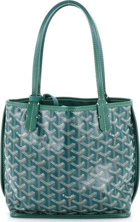 Goyard Anjou Reversible Tote Coated Canvas Mini