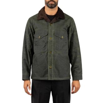 Manifattura Ceccarelli Work Jacket 7087-Wx - - Jackets - Uomo - Verde - S