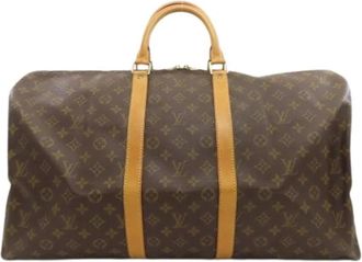 Louis Vuitton Pre-owned Boston Bag - Dames - Vintage Weekendtas - Bruin - ONE Size - Vintage