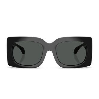 Versace Sunglasses Ve4496 U Gb1/87 Black/Dark Grey Women