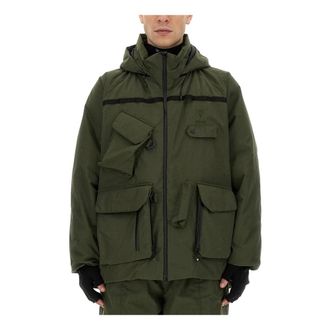 South2 West8 Winter Jackets, male, Green, L, Tenkara Trout Down Jacket - Takibi