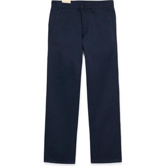 Fortela Reno Heavy Cotton Canvas Trousers in Blue at Nordstrom, Size 38 Eu