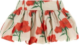 Kenzo Multicolor Archive Rose Skirt