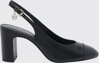 Michael Kors Slingback Piper in pelle con punta in vernice e tacco quadrato