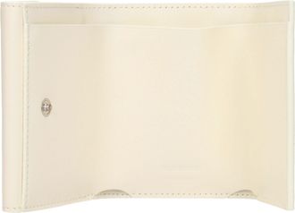 Jil Sander Leather Wallet - White