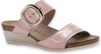 Naot Magic Wedge Sandal in Rose Patent Leather at Nordstrom, Size 10Us