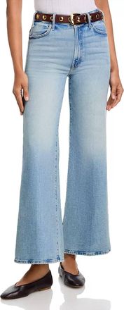 Mother Lil Hustler Roller Sneak High Rise Jeans In I Confess