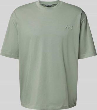 Antony Morato T-Shirt mit Label-Detail in Hellgruen, Gr&ouml;&szlig;e S