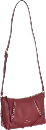Michael Kors Stijlvolle Crossbody Tas - Dames - Schoudertassen - Rood - ONE Size - Leer - Tassen