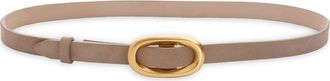 Rag & Bone Harper Leather Belt in Dark Beige at Nordstrom, Size X-Small