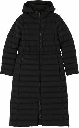 Moorer Womens Down Coat In Nero