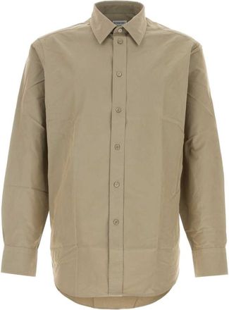 Burberry Khaki Poplin Shirt