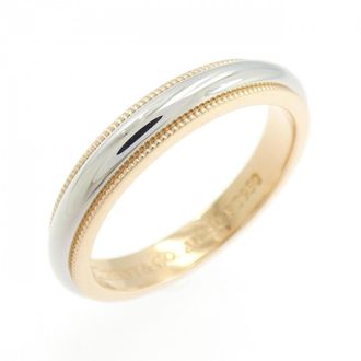 Tiffany & Co. Pink Gold (18K) Platinum 950 Band Ring (Pre-Owned)