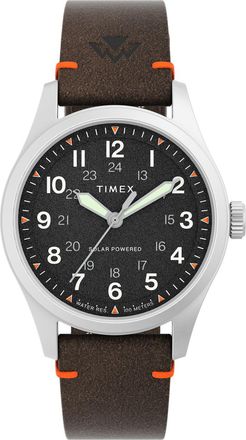 Timex Expedition North Field Mens Brown Watch TW2V64200 Leather (archived) - One Size