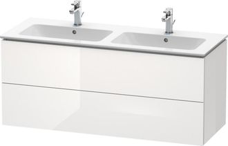 Duravit Duravit - L-cube Mueble De Pared, 2 Cajones, Ancho: 1290mm, Para Me