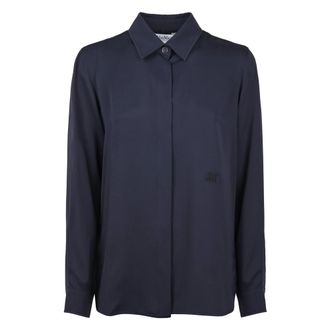 Max Mara Shirts, female, Blue, Size: 2XS Camicia