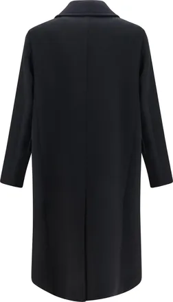 Fendi Wool and Angora Coat - Black