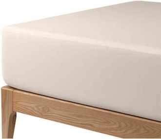 Colchones Aznar Sabana Bajera Protectora Transpirable Hasta Grosor 30 Cm Crudo - 180 Cm