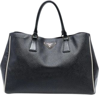 Prada Pre-owned Handbags, female, Black, Size: ONE SIZE Pre-owned Vintage Handbag