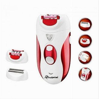 Trade Shop Trade Shop - Set Epilatore Rasoio Ricaricabile Donna 2in1 Dispositivo Elettrico Corpo Gm-2118