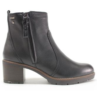 Pikolinos Llanes W7H-SY8632 Leather Womens Ankle Boots - Black - Size:UK 5-5.5