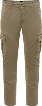 Bomboogie Slim Fit Cargo Broek - Heren - Slim Fit Broeken - Groen - W33 - Katoen - Broeken