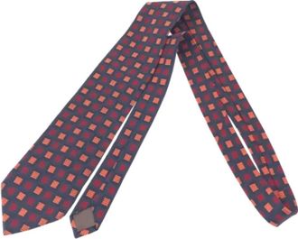 Saint Laurent Pre-owned Canvas home-office - Dames - Vintage Accessoires - Rood - ONE Size - Tweed - Vintage
