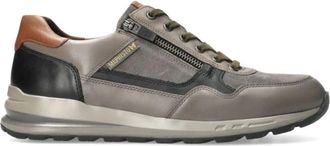 Mephisto Bradley Lace-Zip Sneaker - Heren - Sneakers - Grijs - 46 EU - Schoenen