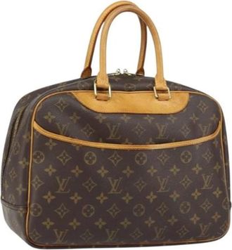 Louis Vuitton Pre-owned Handbags, female, Brown, Size: ONE SIZE Pre-owned Canvas Handbag