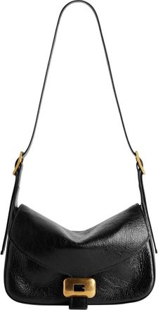 Balenciaga Black Clicca Medium Shoulder Bag