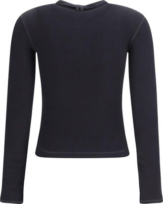 Diesel Womens T Iara Ls Long-Sleeved Top 9xx Cotton; Elastane