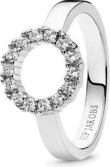 Sif Jakobs Jewellery Ring Biella Piccolo in Sterling Silver at Nordstrom, Size 8.5