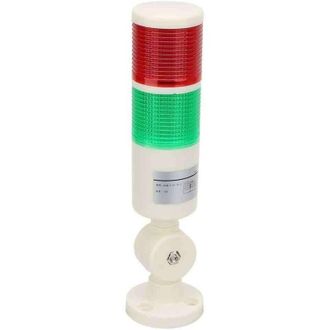 OEM Indicador Led De Advertencia Rojo/verde Para M&aacute;quina Cnc Con Se&ntilde;al De Alarma Y Sonido De Zumbador, 24 V - Crezuo