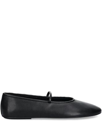 Jeffrey Campbell round-toe ballet flats - Black