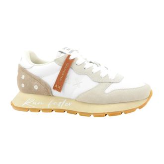 Sun 68 Sneakers, female, White, Size: 10 US Ally Vintage Sneaker