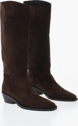Proenza Schouler Texani BRONCO in Suede Tacco 5cm Proenza Schouler
