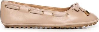 Tod's Ballerinas - Dames - Ballerinas - Roze - 39 1/2 EU - Leer - Schoenen