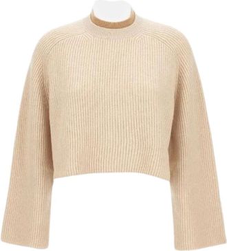 Max Mara Funale Trui - Dames - Truien - Beige - Maat: M Wol