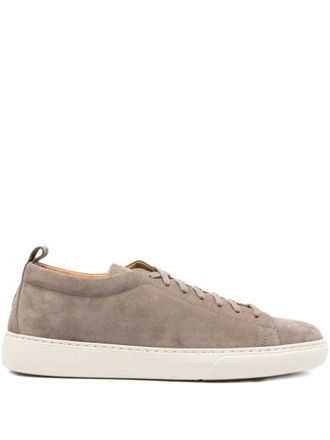 Henderson Baracco suede lace-up sneakers - Grey
